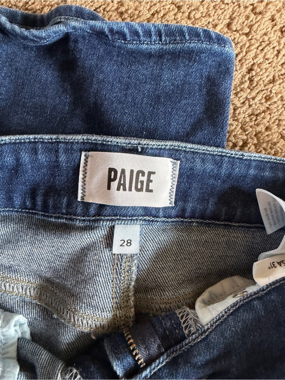 PAIGE Anessa 31’ Wide Leg Jeans - Picture 2 of 3